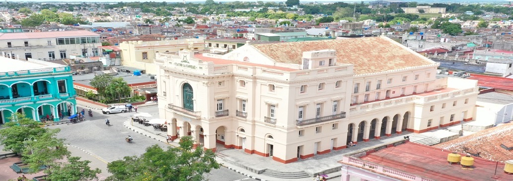 La Caridad Theater, city of Santa Clara.